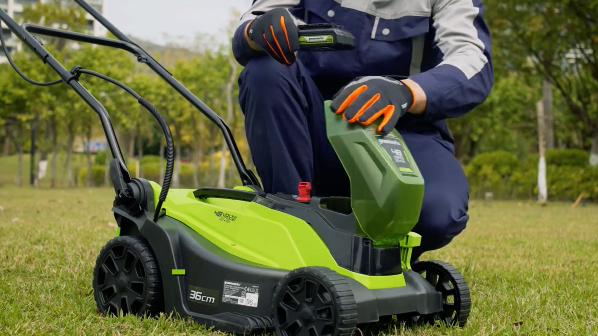 greenworks割草机